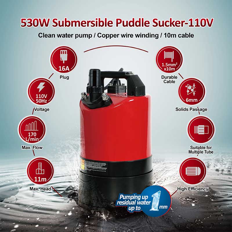 Stream SPK530 Flood Water Pump